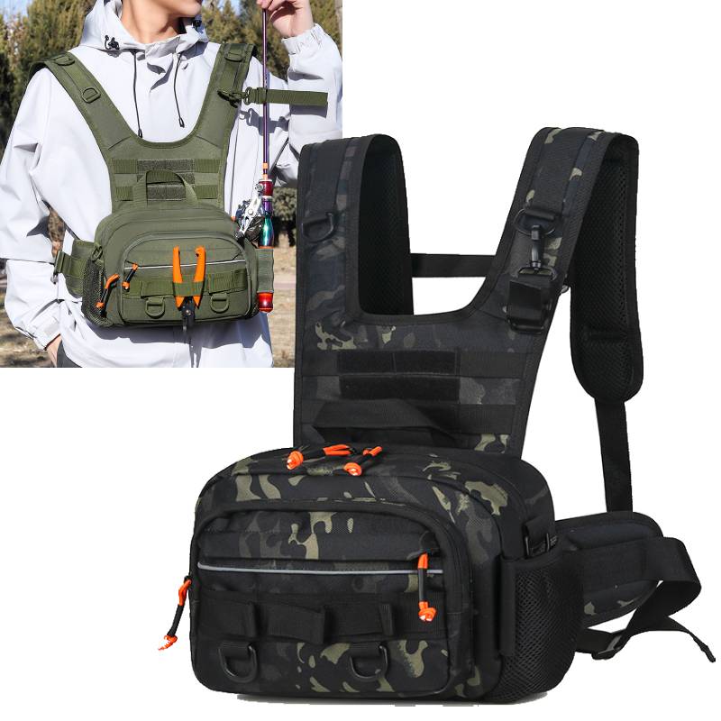 Men Chest Bag Tactical Fishing - مراجعة Fishing Lure Box وسعره
