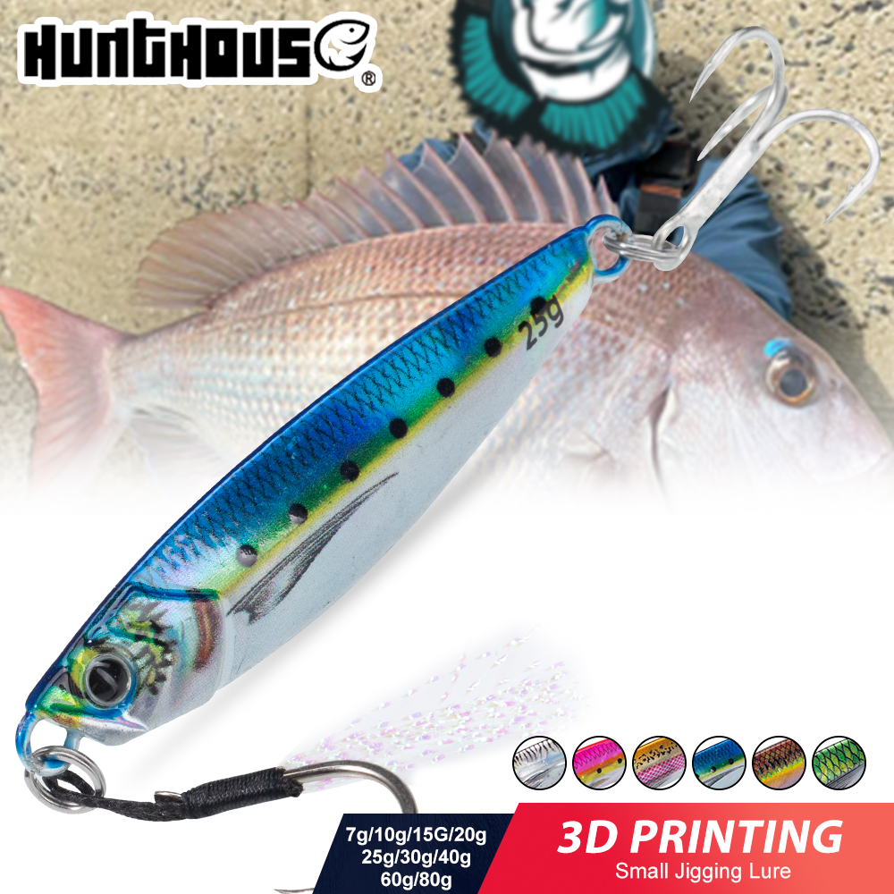 Hunthouse Metal Jig Fishing Lu - مراجعة Fishing Lure Spinnerbait وسعره