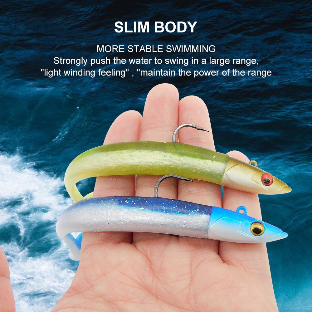 ESFISHING Soft Fishing Lures L - مراجعة Fishing Lure Soft Plastic وسعره