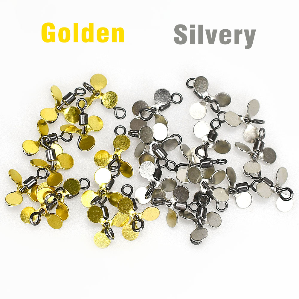 20Pcs Spiral Blade Fishing Pro - مراجعة Fishing Lure Blade Bait وسعره
