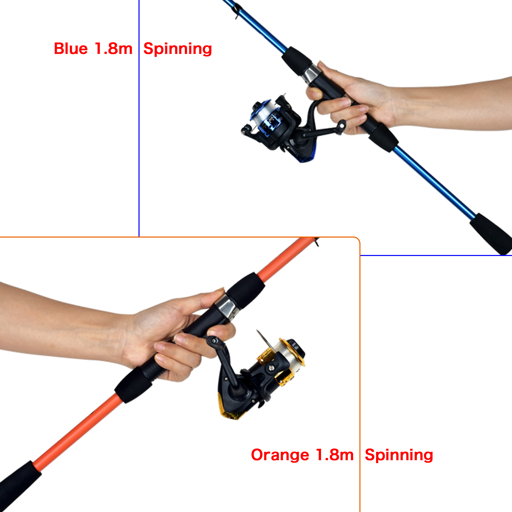 BIUTIFU Spinning Fishing Rod S - مراجعة Fishing Lure Spinner وسعره
