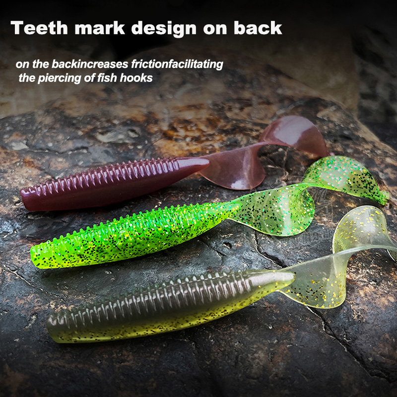 GUIDE POST 2.0/2.5/3.0inch Sof - مراجعة Fishing Lure Soft Plastic وسعره