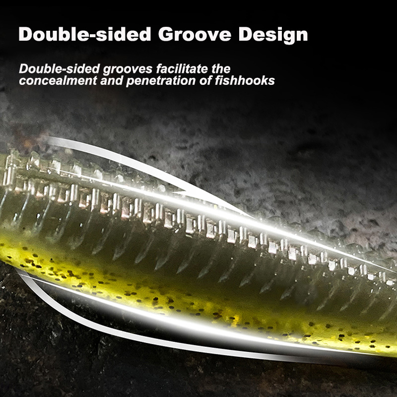 GUIDE POST 2.0/2.5/3.0inch Sof - مراجعة Fishing Lure Soft Plastic وسعره
