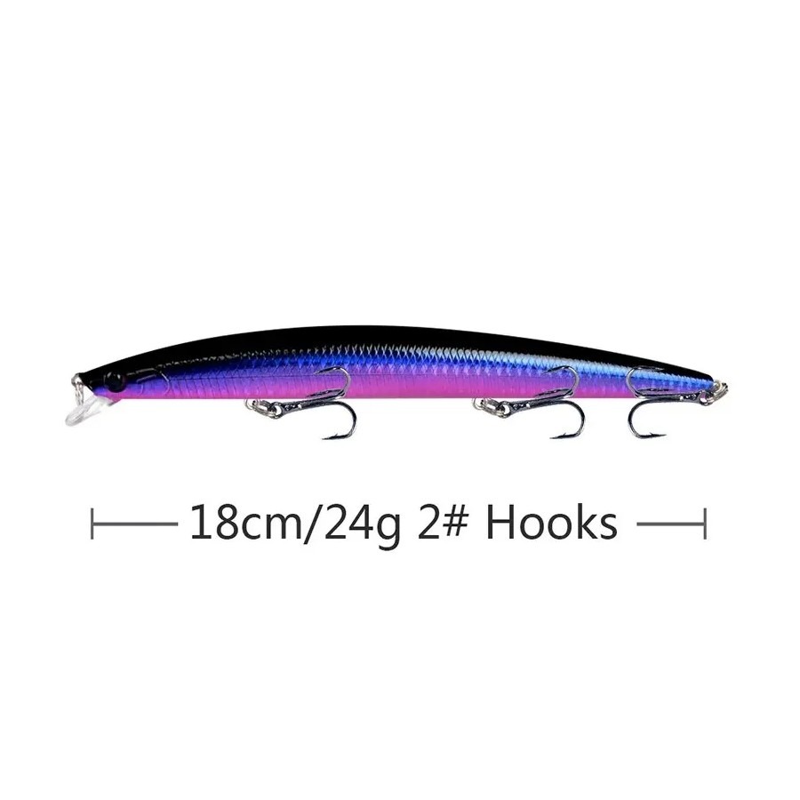 Laser Minnow Fishing Lure 18cm - مراجعة Fishing Lure Crankbait وسعره