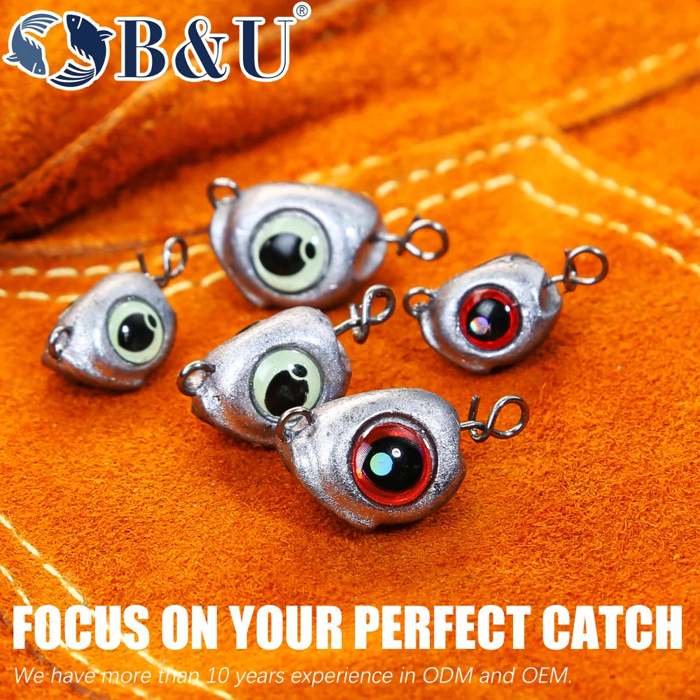 B&U Swing Jig head cheburashka - مراجعة Fishing Lure Jig وسعره