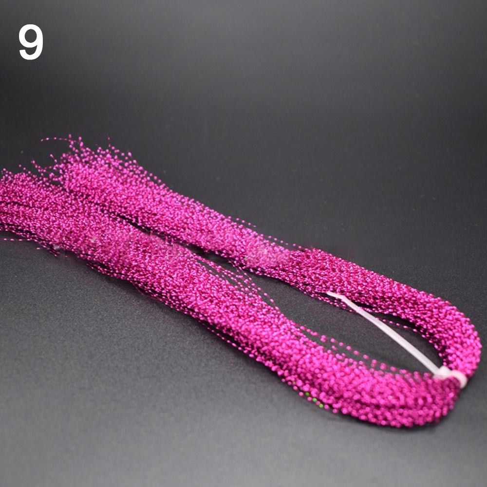 New Flash Fly Tying Materials  - مراجعة Fishing Lure Jig وسعره