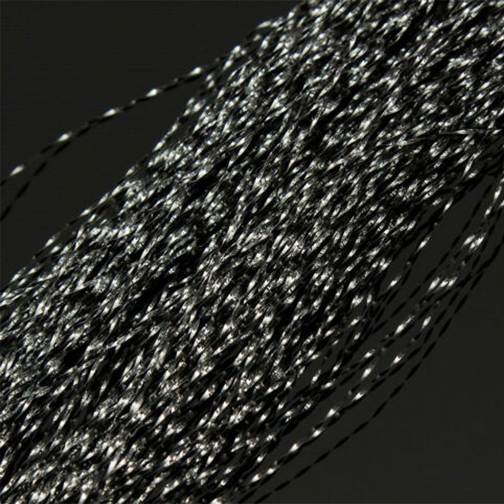 New Flash Fly Tying Materials  - مراجعة Fishing Lure Jig وسعره