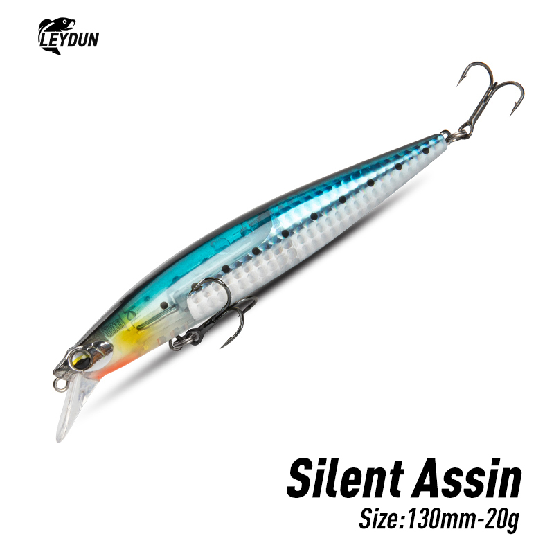 LEYDUN Floating Sea Bass Fishi - مراجعة Fishing Lure Blade Bait وسعره