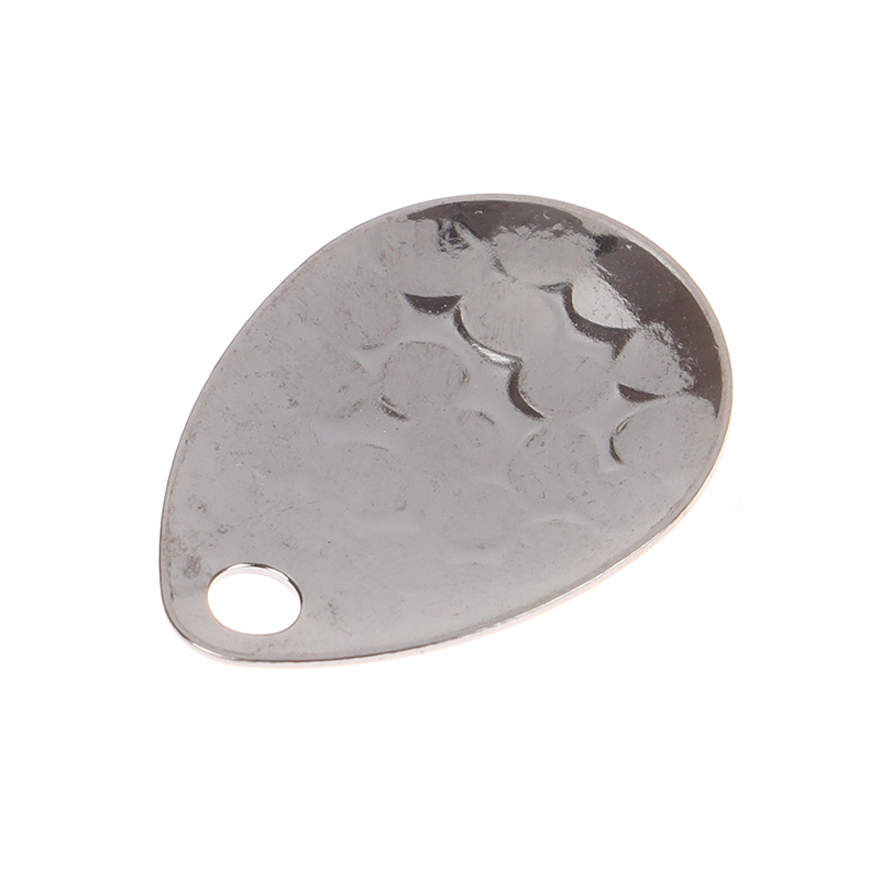 20Pcs Metal Waterdrops Shape F - مراجعة Fishing Lure Spoon وسعره